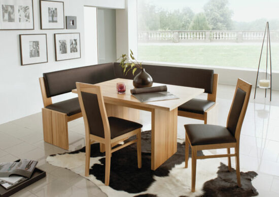 22-Schoss Braga Corner Seating Eckbank Furniture Set
