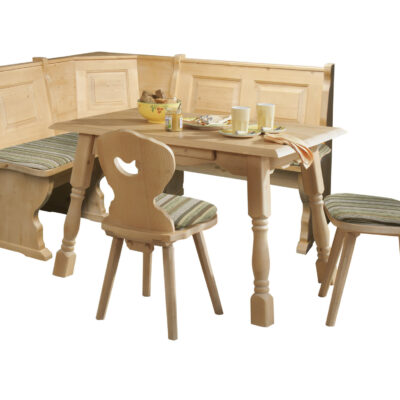 22-Schoss Piccolo Corner Seating Furniture Set in Spruce Pine