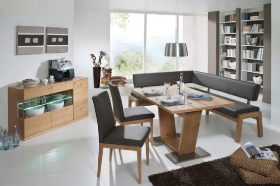 22-Schöss Avellino Corner Seating Eckbank Furniture Set
