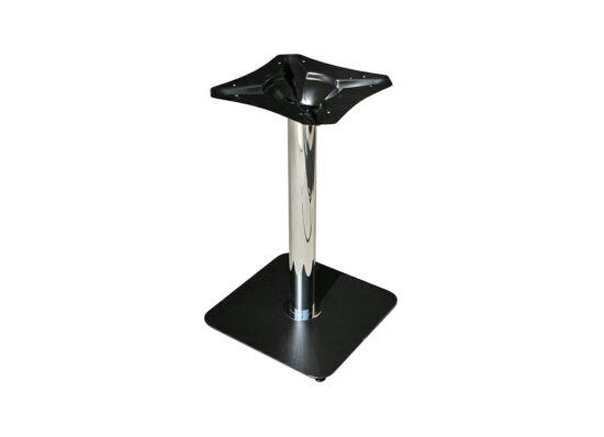 Bel Air TB23 Retro Furniture Square Table Chromed Support