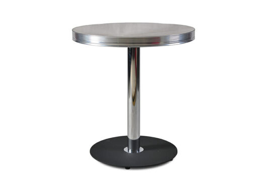 Bel Air TO31W Retro Furniture Diner Booth Table – 70 Dia.