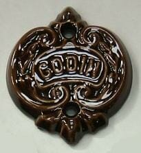 Godin Name Badge – Enamelled Cast Iron Colour Sample