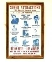 Retro Sign 1957 Rock & Roll Poster - LA Attractions