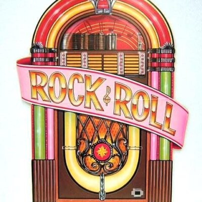 Retro Sign – Rock & Roll Jukebox