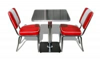Bel Air Retro Furniture Diner Mini Set