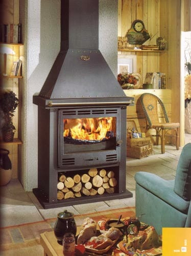 Godin 680101 Wood Burning cast iron Stove – Cantou 10.5kw