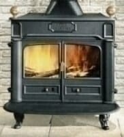 Godin Cast Iron Wood Stove - Colonial Franklin 9.5kw