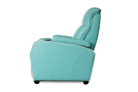 Single Movie Chair – Metro HT1950 – Turquoise & White