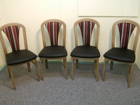 Walnut Chair Set 1- Schöss Giga Seating Ex Display