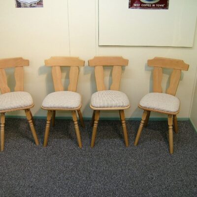Beech Chairs – Schöss Model 42- Ex Display set of 4