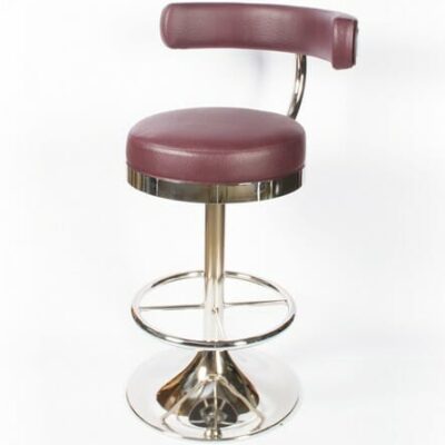 PST Rika Swivel Kitchen Barstool With Foot Ring