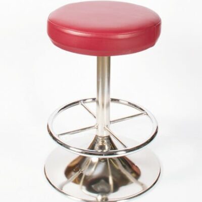 PST Tangor Swivel Seat Kitchen Chrome Barstool With Footring