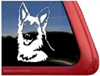 German Shepherd Dog – Decal Car Window Sticker