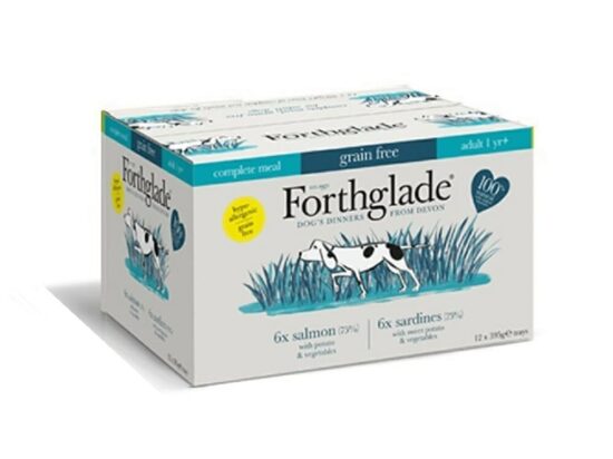 Forthglade COMPLETE FISH Multicase Adult – Wet Meal – Grain Free