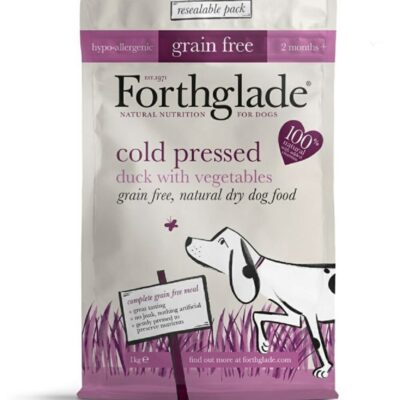 Forthglade COMPLETE COLD PRESSED DUCK – Dry Kibble – Grain Free