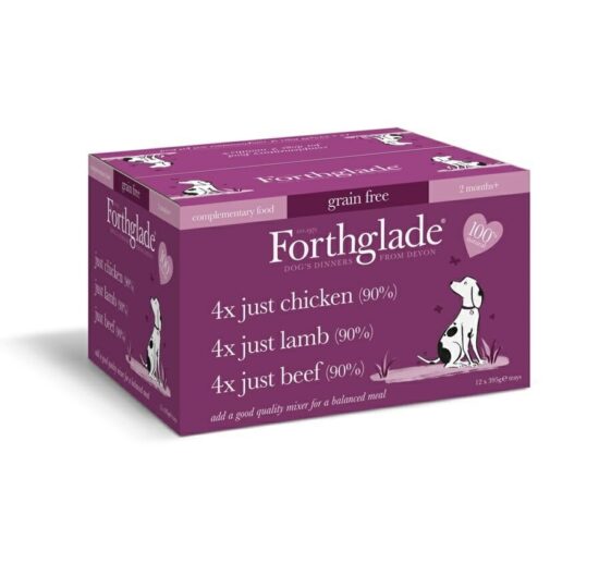Forthglade JUST Complementary 100% Grain Free – Variety Pack