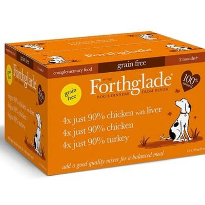 Forthglade JUST Chicken Complementary 100% Grain Free – Variety Pack