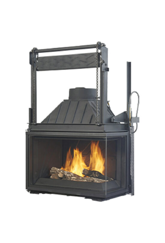 ECODESIGN22 – Godin 757-2V-PR Wood Burning Firebox – 13kw