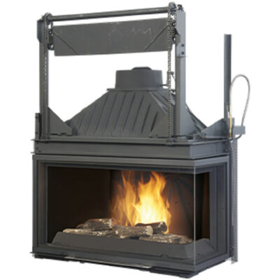 ECODESIGN22 – Godin 883-2V-PR Wood Burning Firebox – 15kw