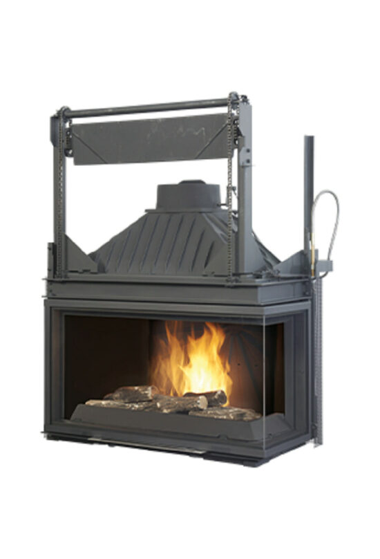 ECODESIGN22 – Godin 883-2V-PR Wood Burning Firebox – 15kw