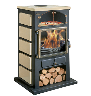 Godin Chamonix XXL 350104 Steel, Wood Burning Stove – 12 kw